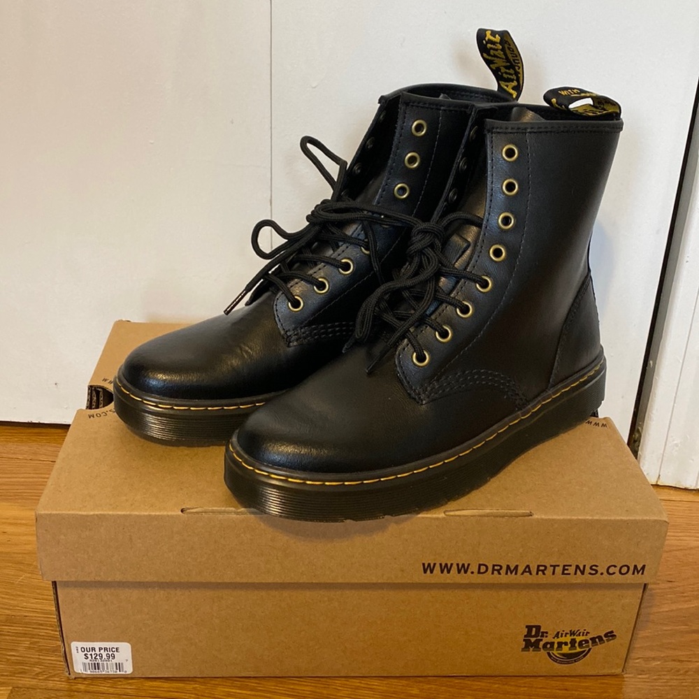 Zavala Dr Martens Combat Boots